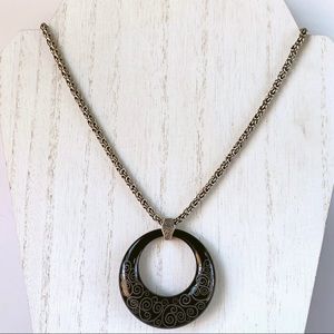 Brighton Pendant Byzantine Chain Necklace
